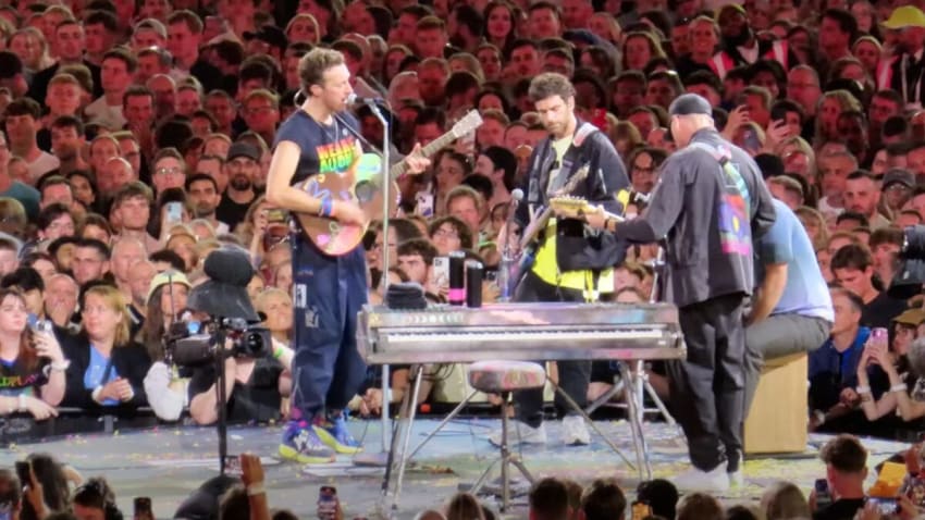 Coldplay Breaks Out ‘Cemeteries Of London’ After 14 Years At Wembley Stadium