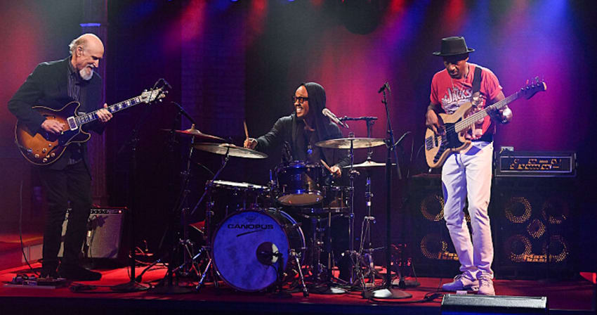 Louis Cato, John Scofield & Marcus Miller Colbert Black Man Blues