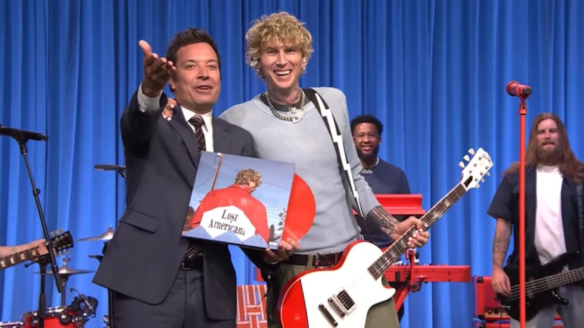 mgk Previews ‘Lost Americana’ Album & Talks Bob Dylan Trailer Narration On ‘The Tonight Show’