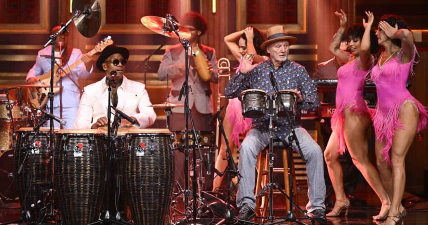 Pedrito Martinez Bill Murray Fallon Owyoung