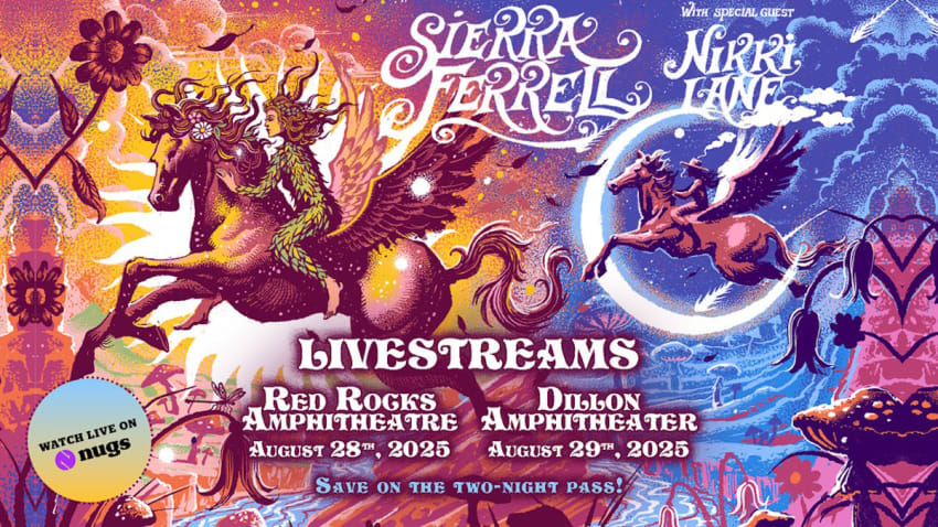 Sierra Ferrell Livestreams Red Rocks Dillon 2025 Nikki Lane nugs