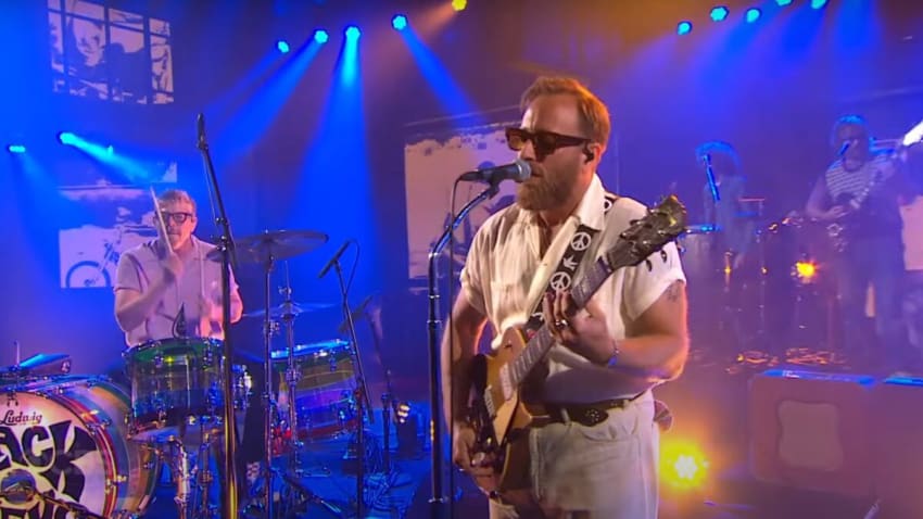 The Black Keys Bring Heavy Rocker 'Man On A Mission' To 'Colbert'