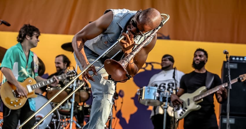 Trombone Shorty New Orleans Jazz Fest 2025 Weiand 003