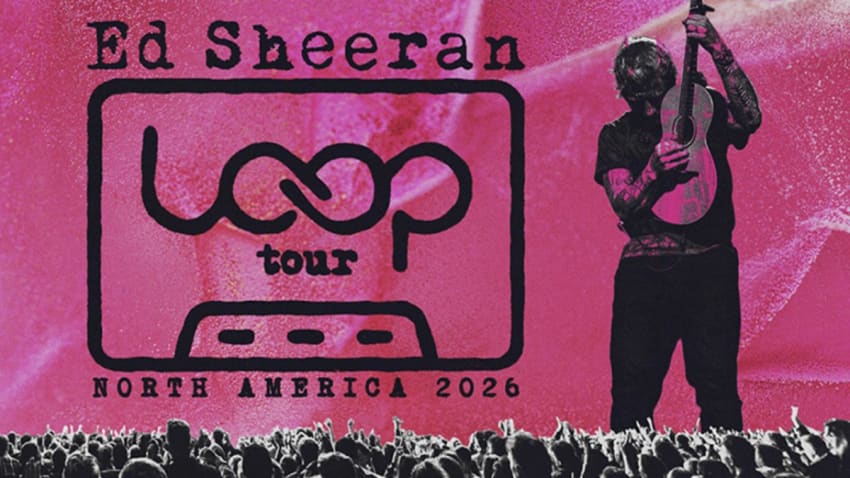 Ed Sheeran Announces 2026 North American Loop Tour