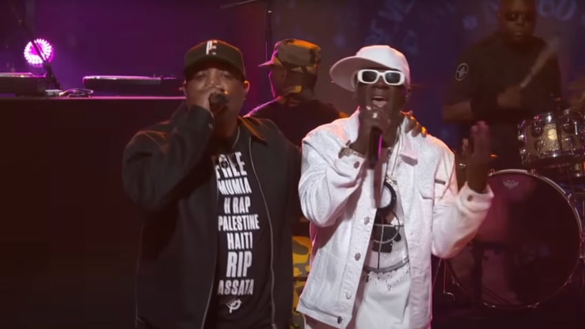 Public Enemy Mixes New Material With Classics On 'Kimmel'