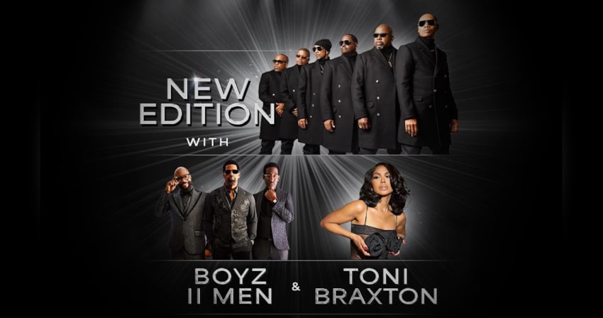 New Edition Boyz II Men Toni Braxton