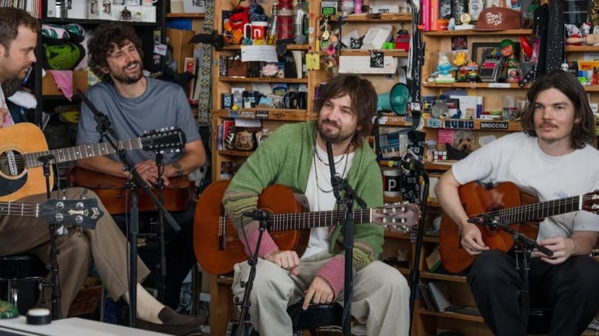 Tame Impala Goes Acoustic For 'Deadbeat' Cuts & More On 'Tiny Desk Concert'