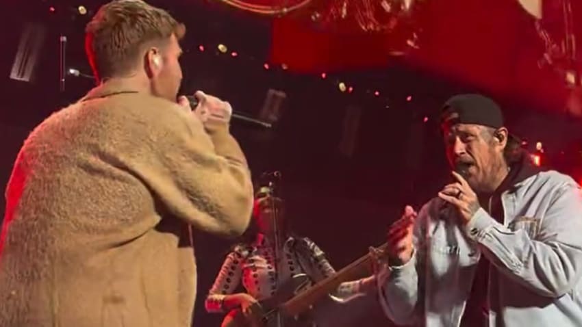 Alex Warren & Jelly Roll Perform ‘Bloodline’ At Hot 99.5 Jingle Ball 2025
