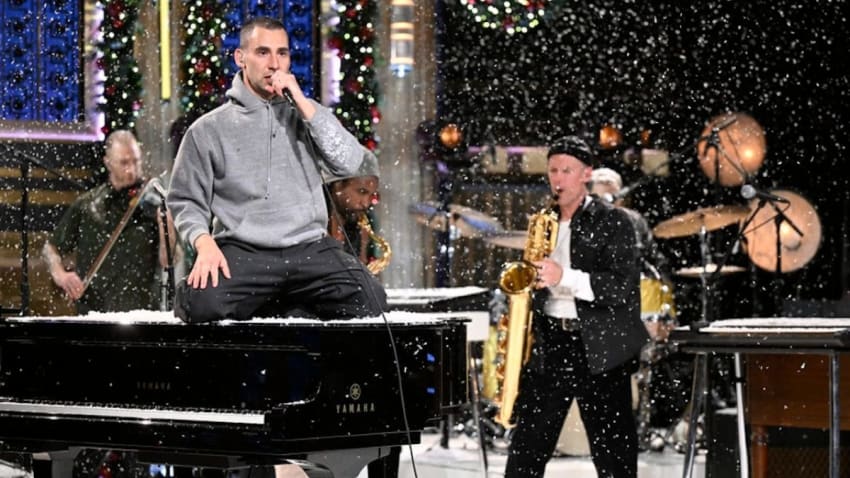 Bleachers Bring 'Merry Christmas, Please Don't Call' To 'Fallon'