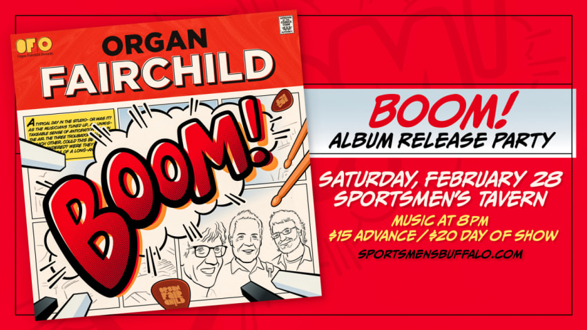 Organ Fairchild BOOM! Album Release Party
