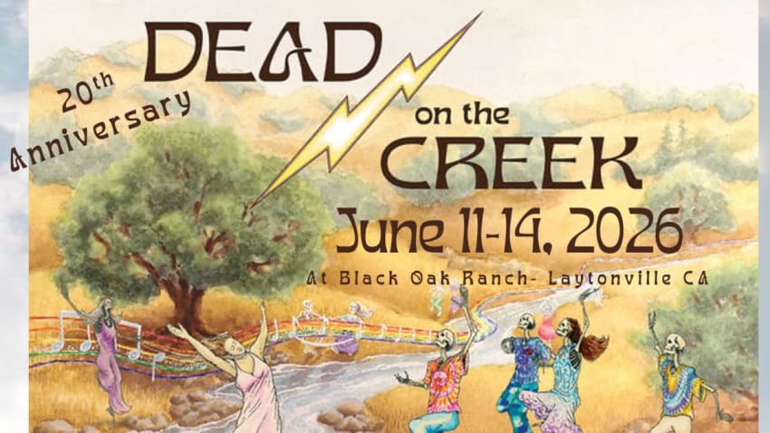 Terrapin Family Band, David Nelson Band & BERTHA: Grateful Drag Lead Dead On The Creek 20th Anniversary Lineup