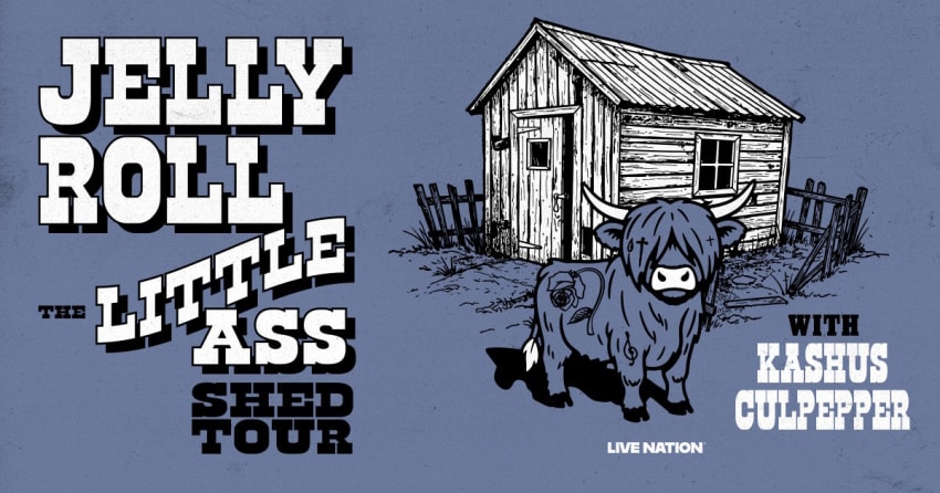 Jelly Roll Little Ass Shed Tour 2026