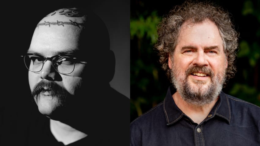 John Moreland and Patterson Hood