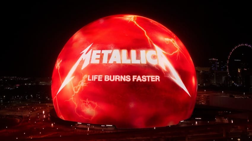 Metallica Announces Life Burns Faster Las Vegas Sphere Residency
