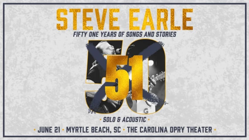 Steve Earle: 51 Years of Songs & Stories