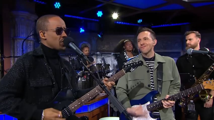 Watch Cory Wong ‘Blame It On The Moon’ With Louis Cato & ‘Colbert’ House Band