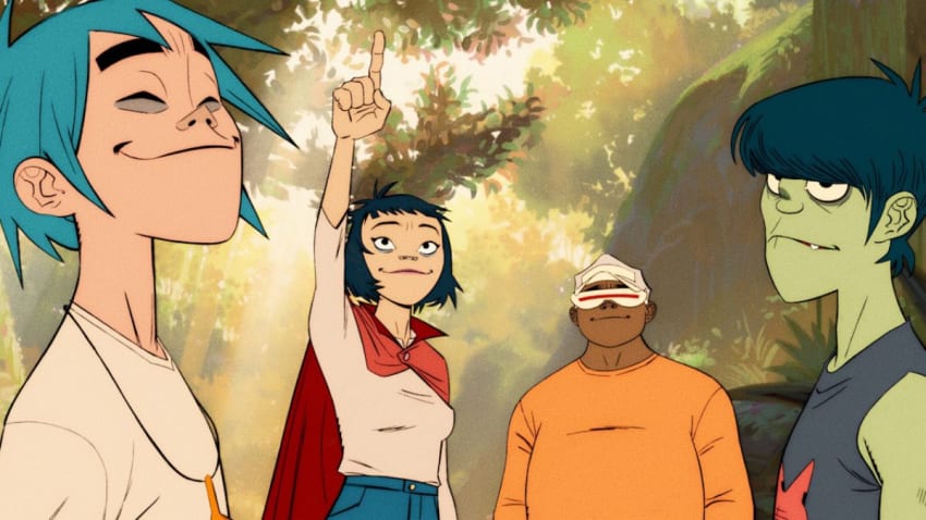 Gorillaz Detail 2026 North American The Mountain Tour