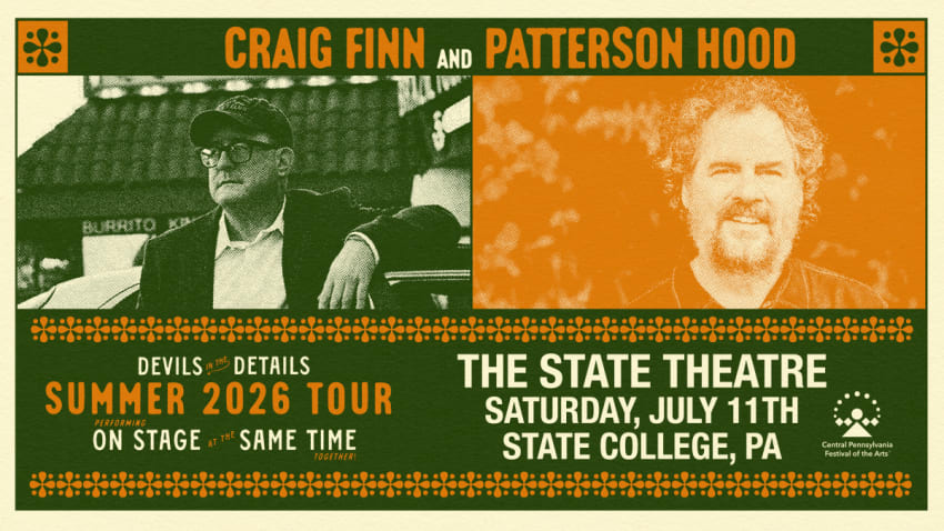Craig Finn and Patterson Hood