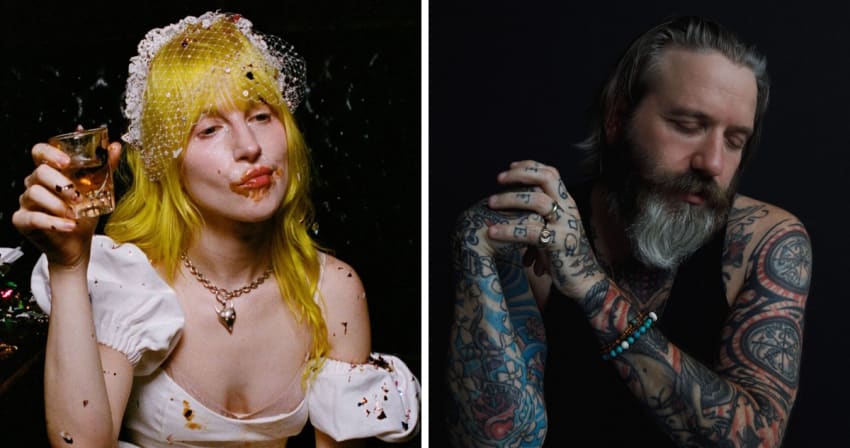 Hayley Williams City Colour Dallas Green Parachute