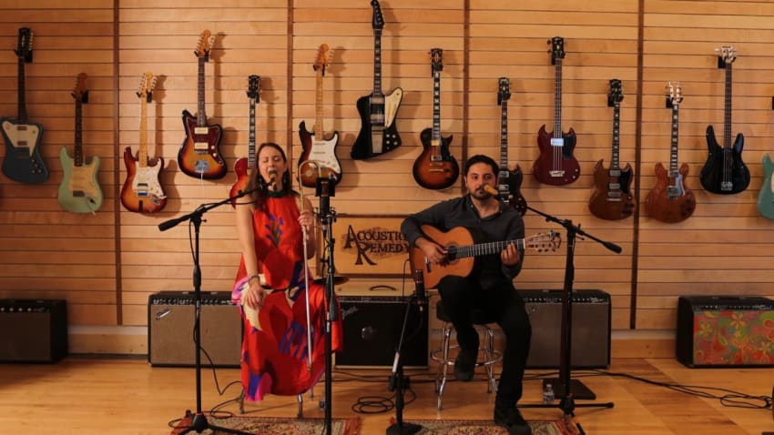Watch Natalie Cressman & Ian Faquini Put Cross-Cultural Spin On Beatles Classic