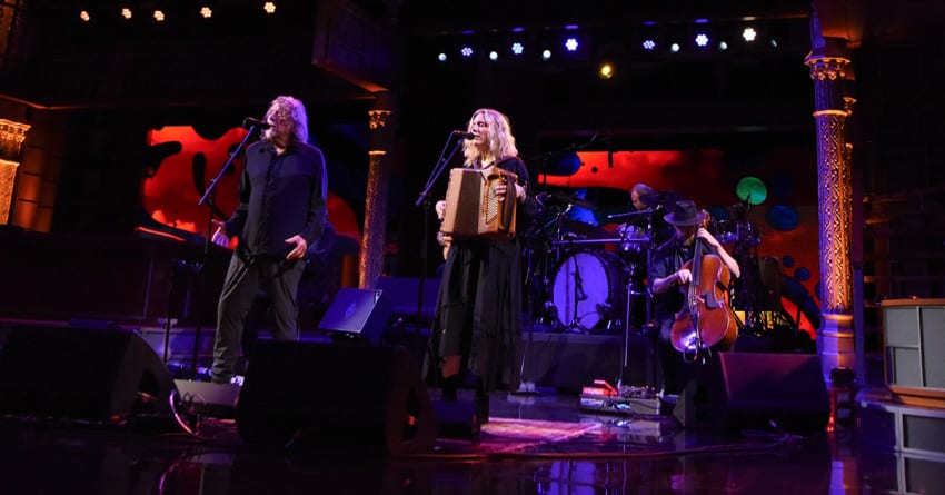 Robert Plant Saving Grace Colbert