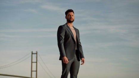 Calum Scott performing live in 2025