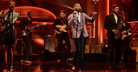 Leon Bridges Appears On Saturday Night Live