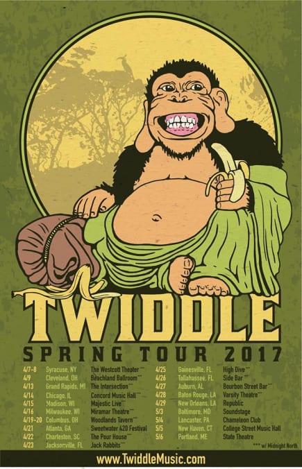 Twiddle Announces Spring Tour 2017