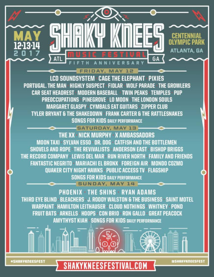 Music fest cheap schedule 2017