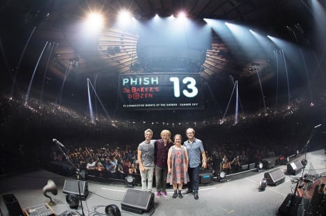 The Number Line Phish Baker S Dozen Residency By The Numbers