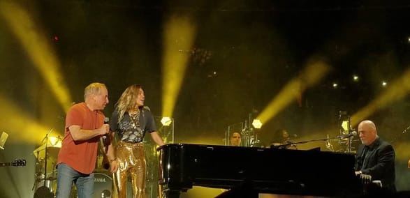 Billy Joel Welcomes Paul Simon Miley Cyrus At Madison Square Garden