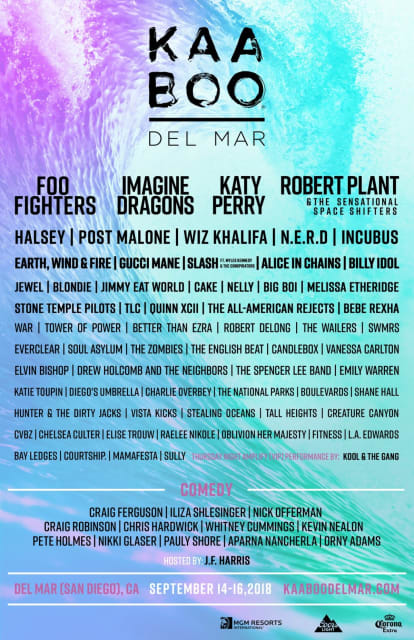 Kaaboo Schedule 2022