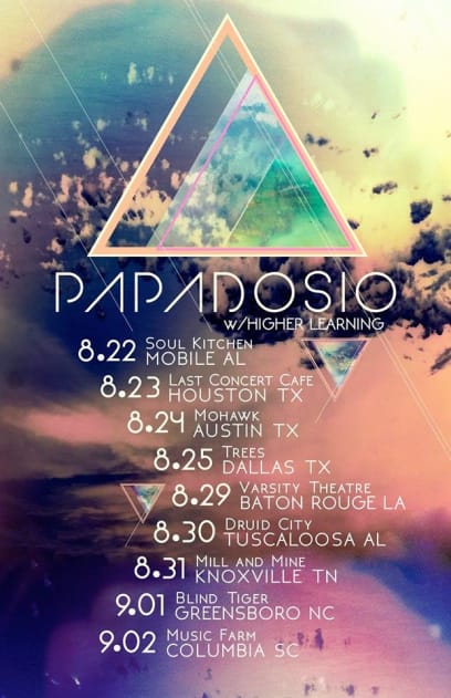 Papadosio Details 2018 Late Summer Tour