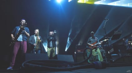 4k Videos Watch Umphrey S Mcgee Team With Turkuaz Horns At Peach Music Festival