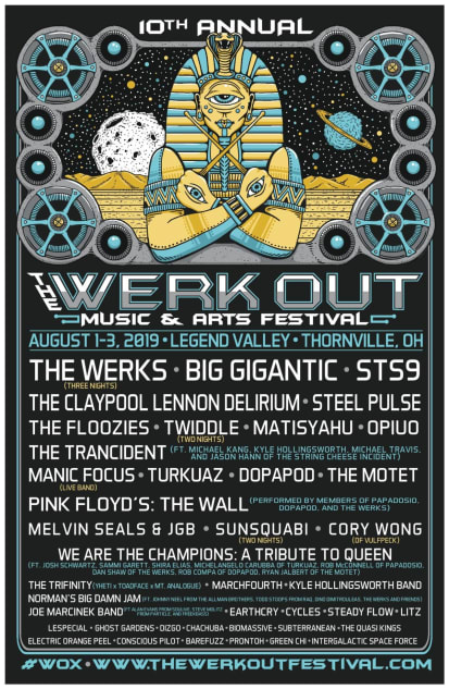 The Werk Out Festival Finalizes 2019 Lineup
