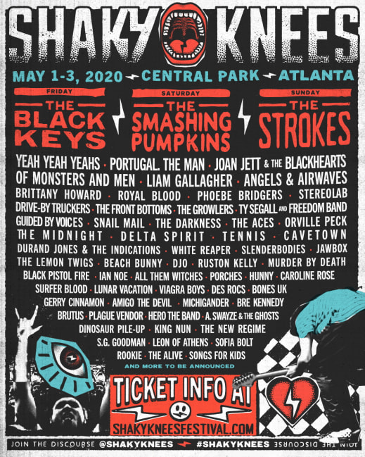Shaky Knees Music Festival Announces 