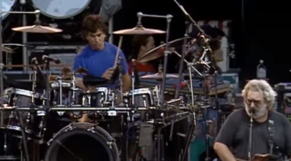Grateful Dead Performs Stagger Lee At Buckeye Lake In 1992 Pro Shot Video