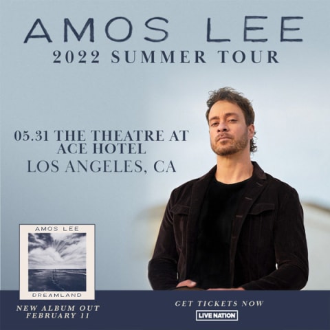 Amos Lee Los Angeles Setlist – The Theatre at Ace Hotel – May 31, 2022