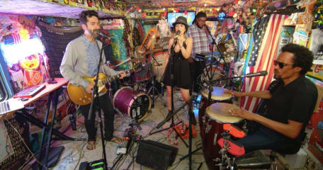 Pimps Of Joytime Perform For Jam In The Van In New Orleans