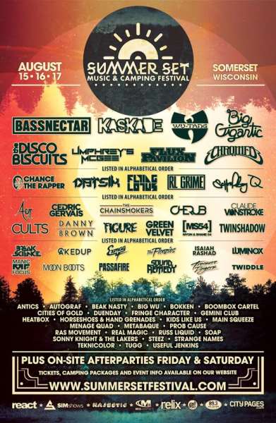 Summer Set Announces Second Phase Of 2014 Lineup
