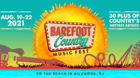 Barefoot Country Music Fest 2021 Lineup Aug 19 22 2021