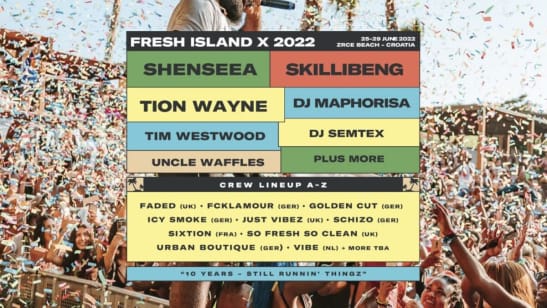 Fresh Island Week 2022 Lineup - Jun 25 - 29, 2022