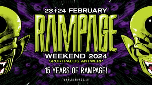 Rampage Weekend 2024 Lineup - Feb 23 - 24, 2024