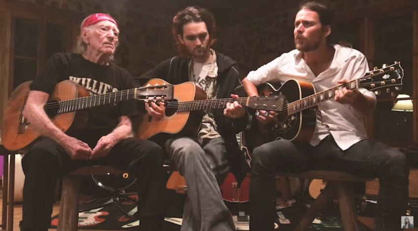 Lukas Nelson Willie Nelson Turn Off The News Video