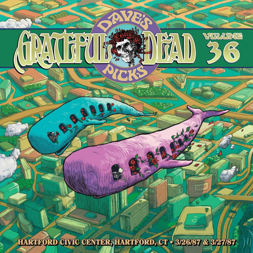 Grateful Dead Daves Picks 36 Hartford 1987 Cover