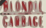 Blondie Garbage Poster Crop