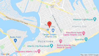 Atlantic City Convention Center Map Large 