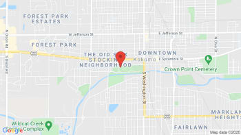 Foster Park Kokomo Indiana 2022 Oktoberfest Map