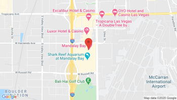 mandalay bay las vegas map