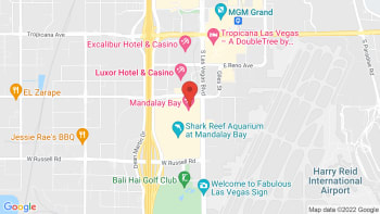 Manadalay Bay Hotel Map - Map of Mandalay Bay